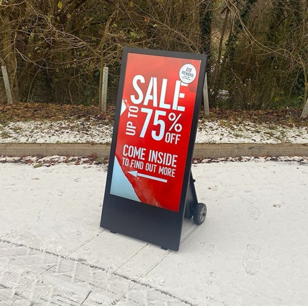Outdoor LED Sidewalk Displays