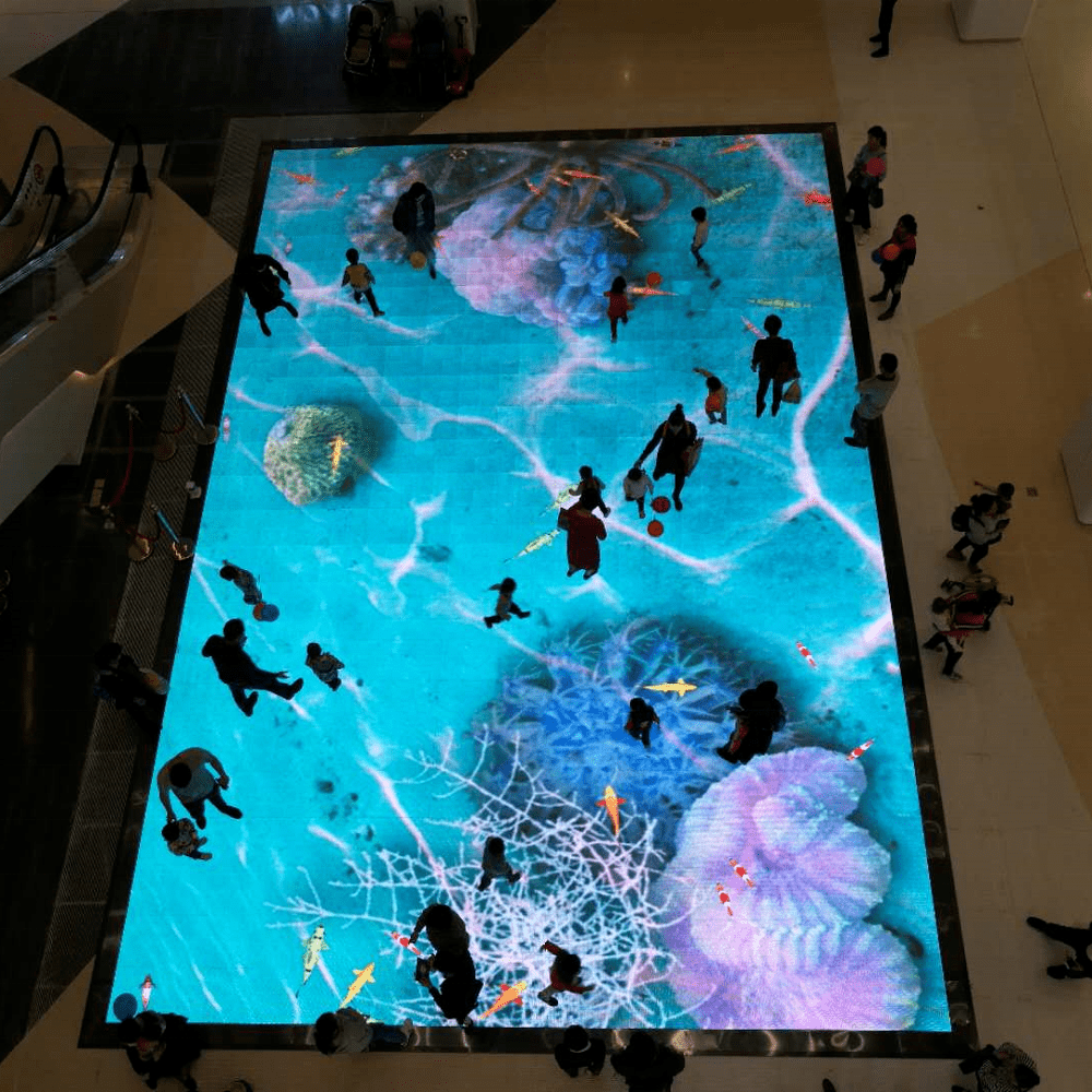 Interactive Touch Floor Panels