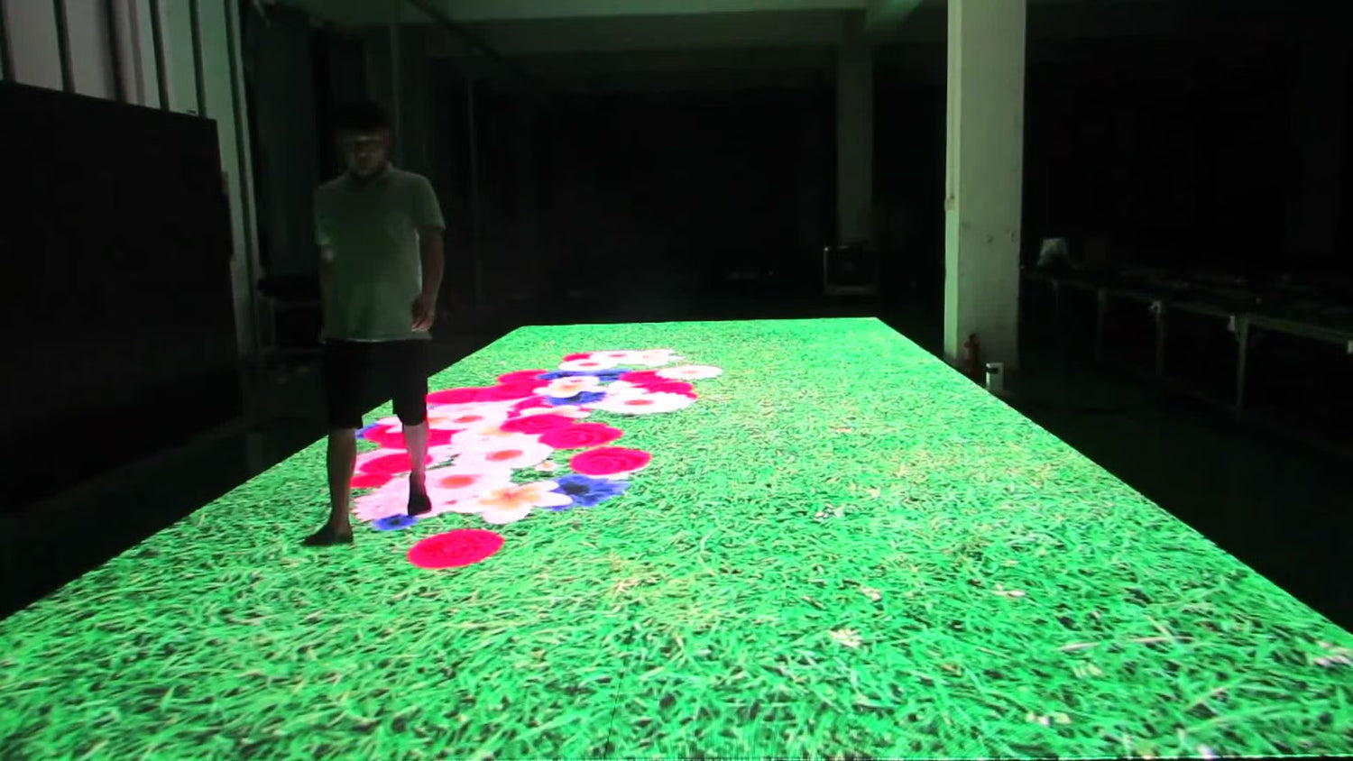 Interactive Touch Floor Panels