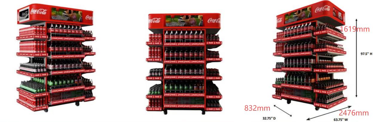 LED Shelving Display